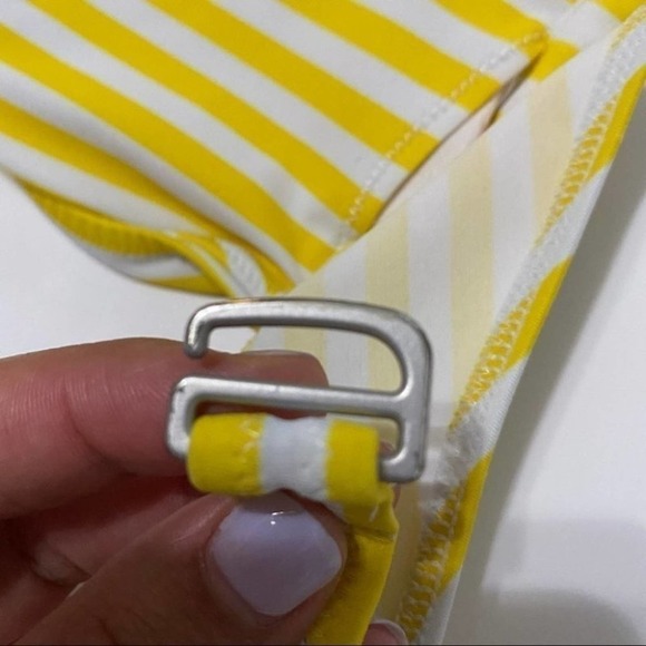 Victoria's Secret Bikini Top Swim Stripes Medium - Picture 2 of 9